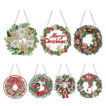 Christmas-Single Side Drill-Diamond Wreath