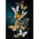 Butterfly - Full Round Diamond Painting 30*40cm