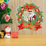 1pc DIY Christmas Wreath Stickers