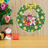 1pc DIY Christmas Wreath Stickers