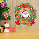 1pc DIY Christmas Wreath Stickers