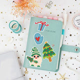 2pcs Christmas DIY Diamond Drawing Stickers