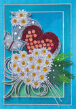 Flower - Partial Special Shaped Diamond Painting 30*40cm